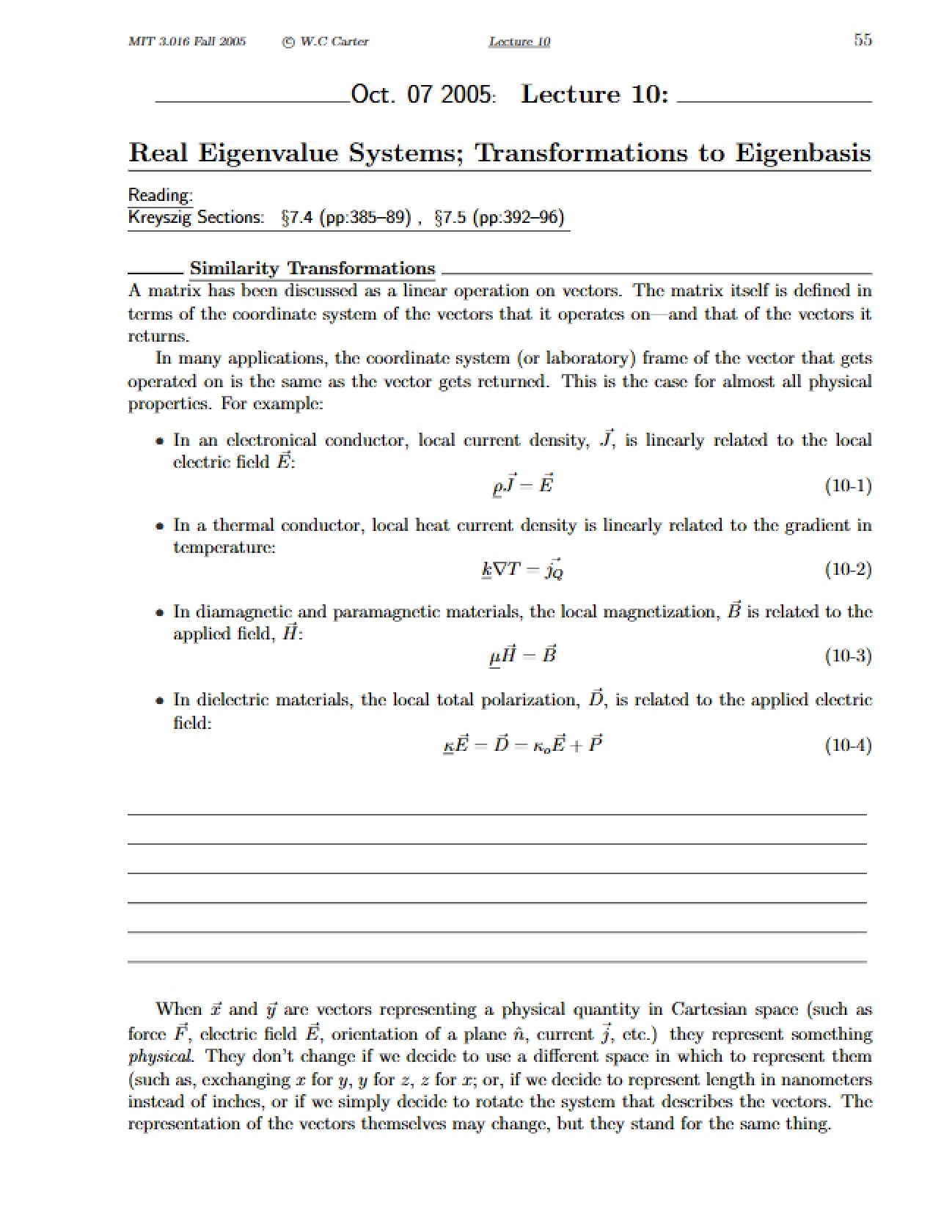 Systems with Real Eigenvalues