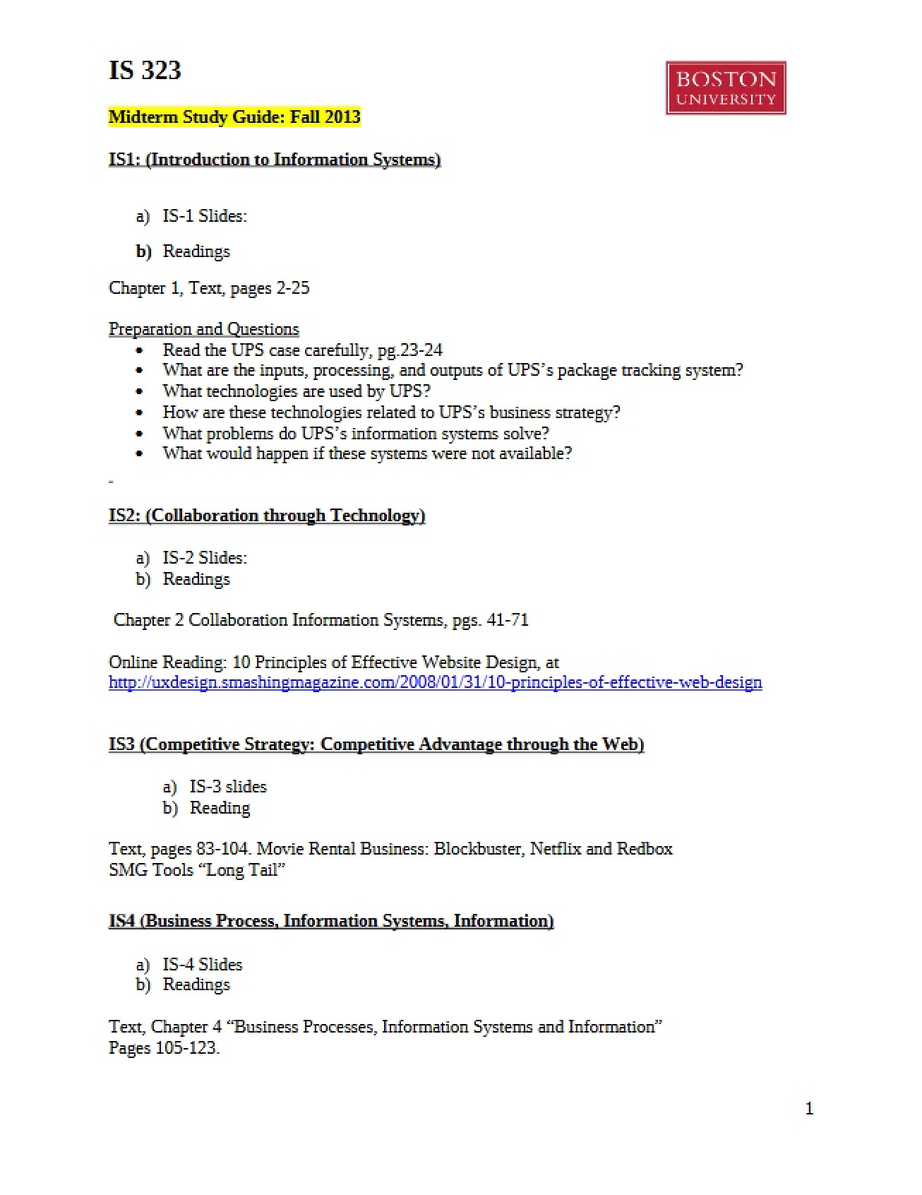 Introductory Concepts in Info Systems - Part 1