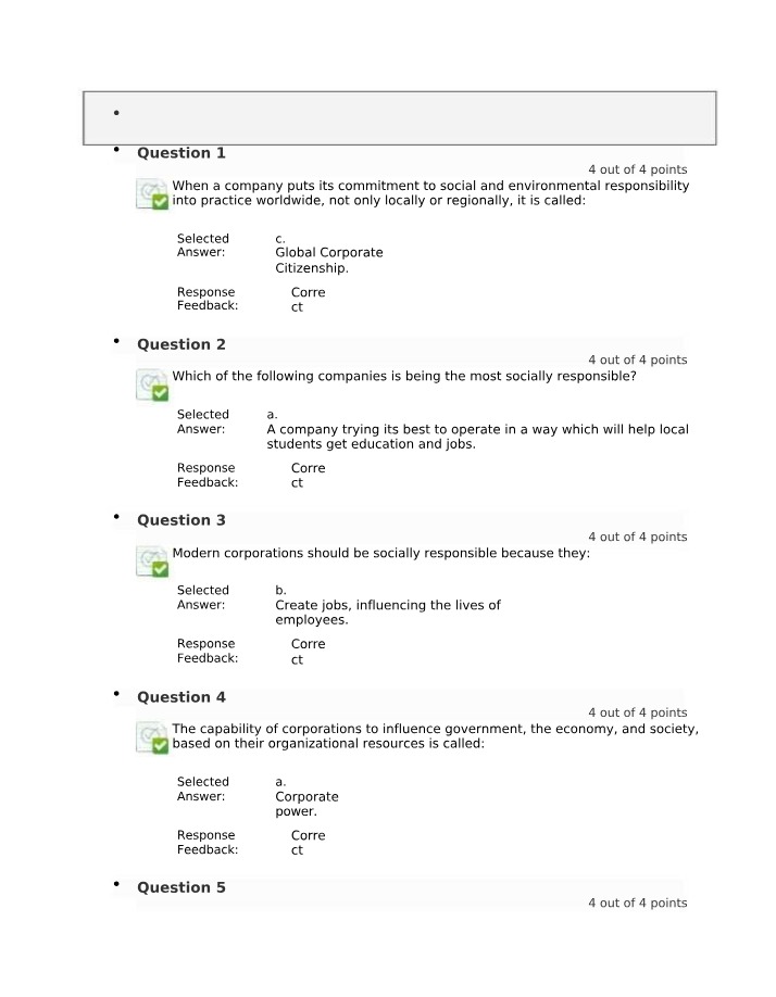 BUS475 Chapter Notes