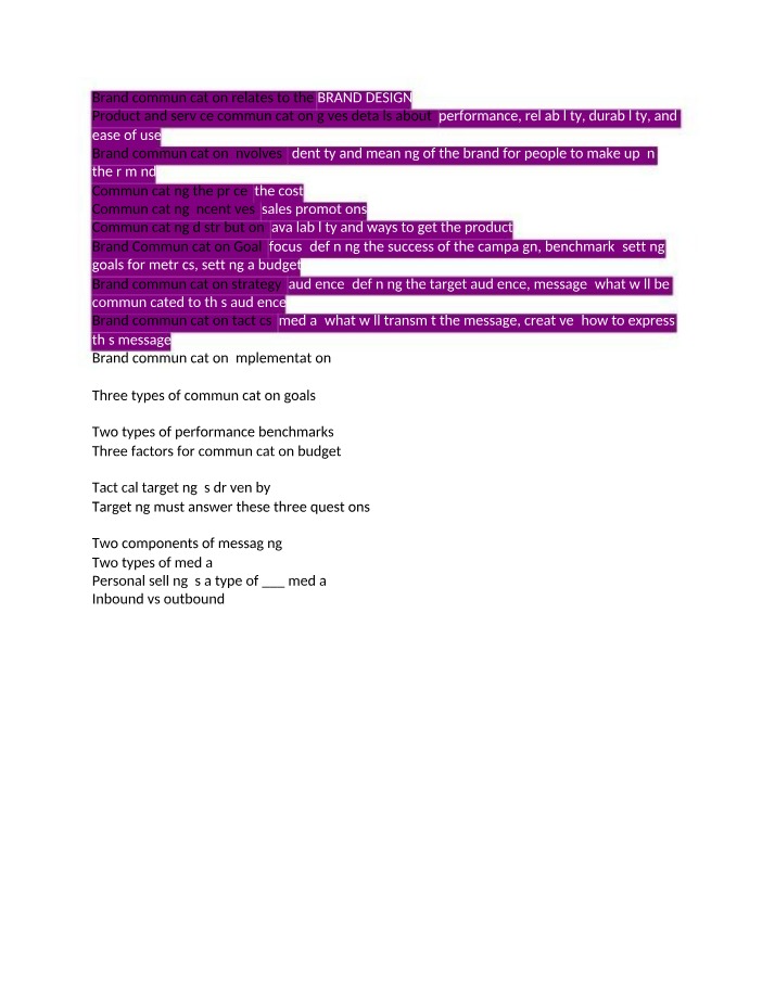 Study Guide 2 for 426