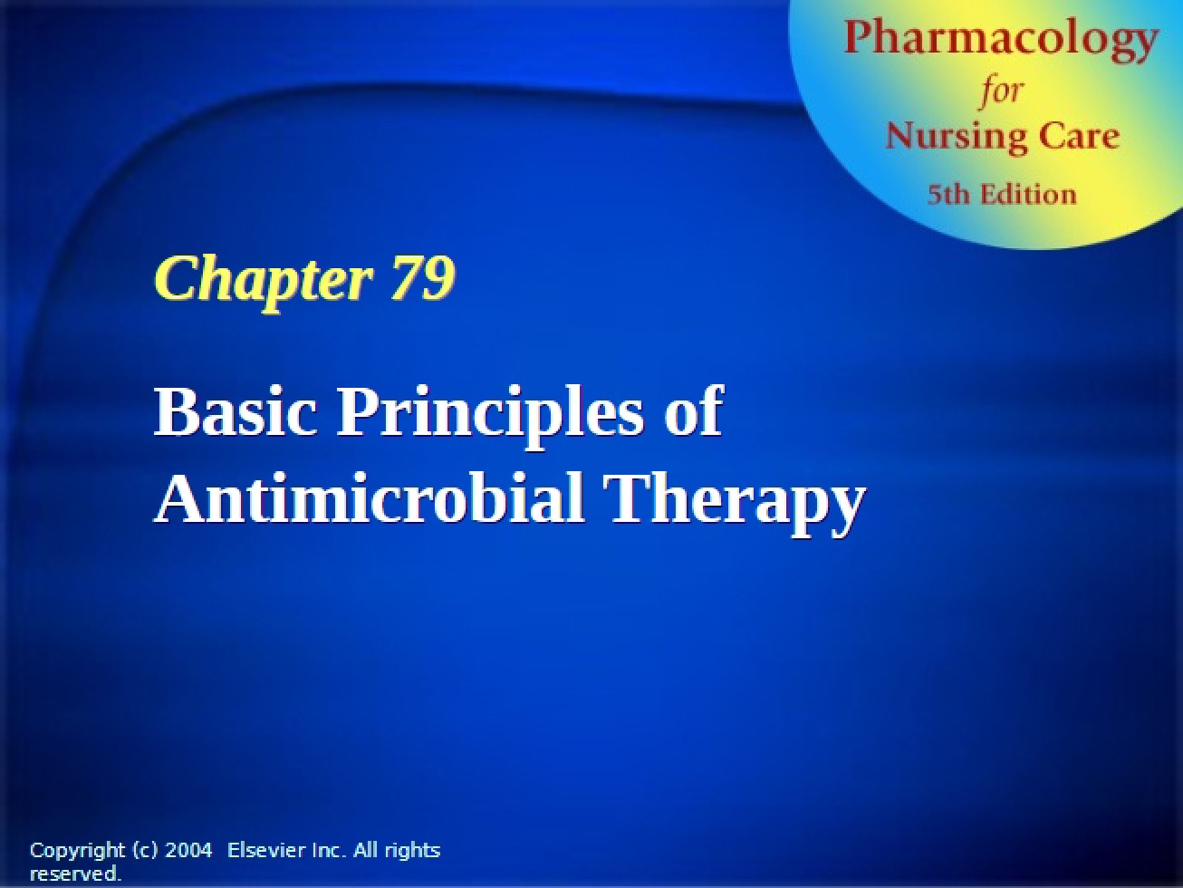 Antimicrobial Therapy Basics