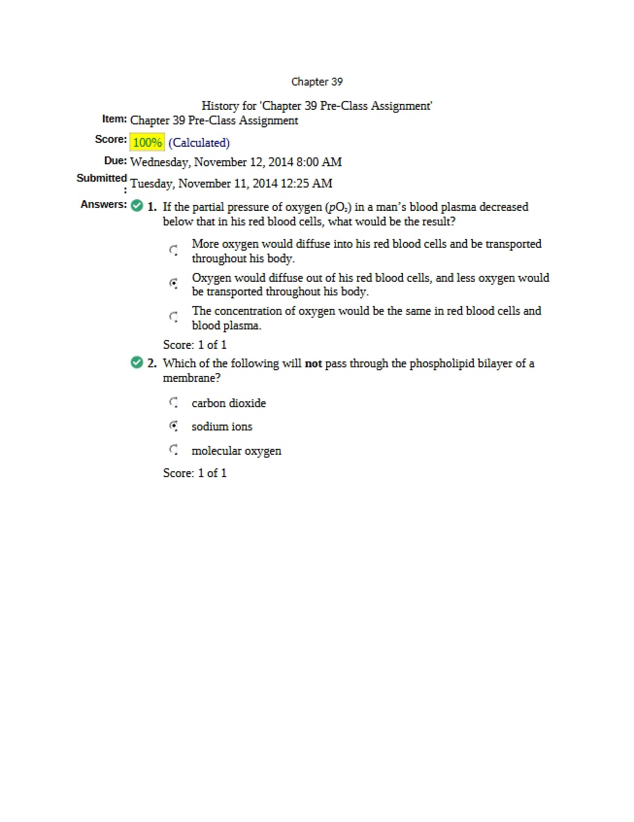 Pre-Class Assignment History Chapter 39