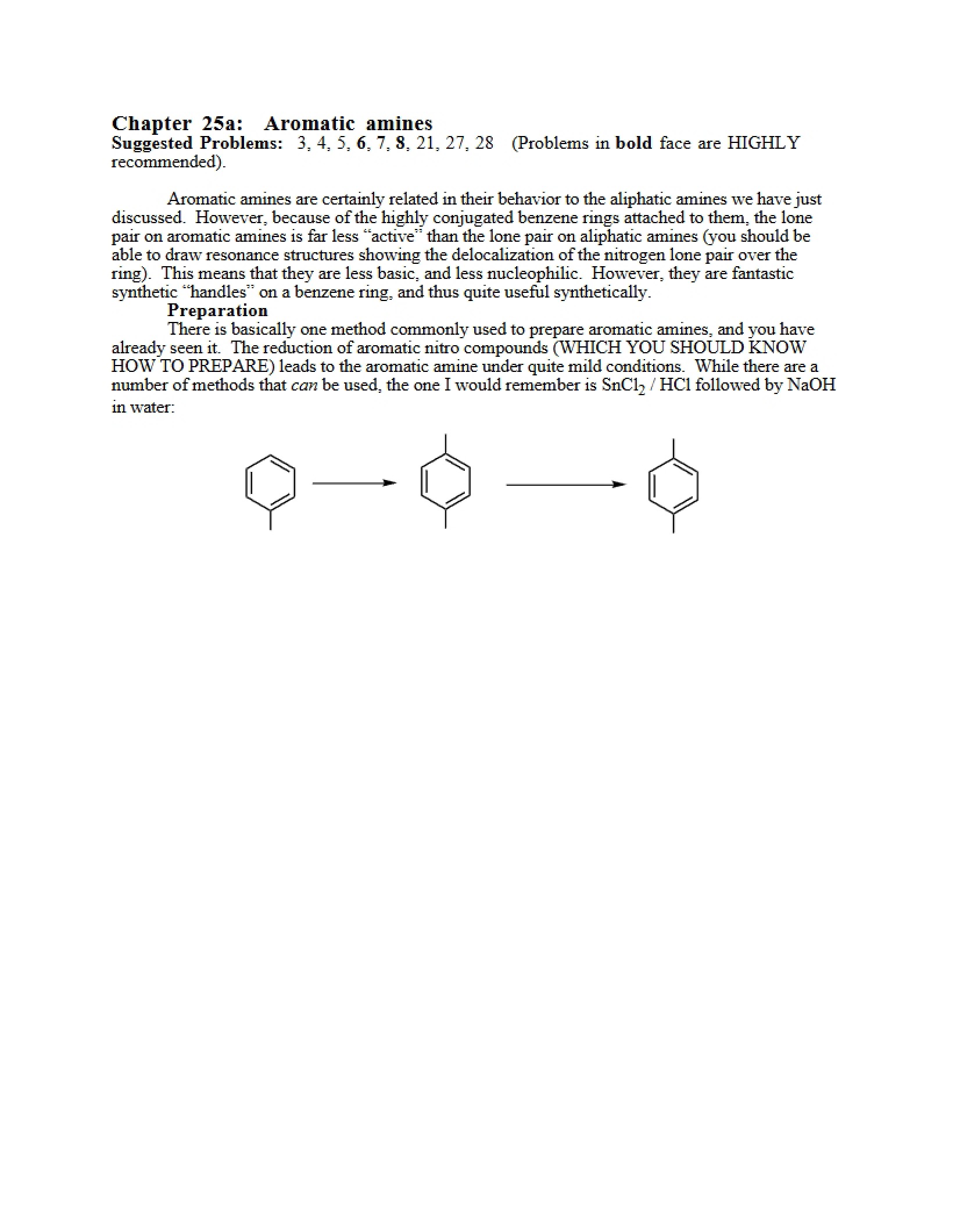 Amines Aromatic
