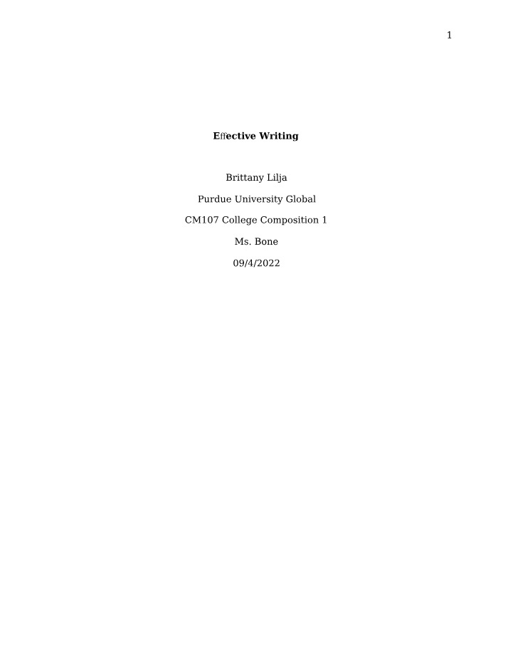 Unit 2 Composition Assignment