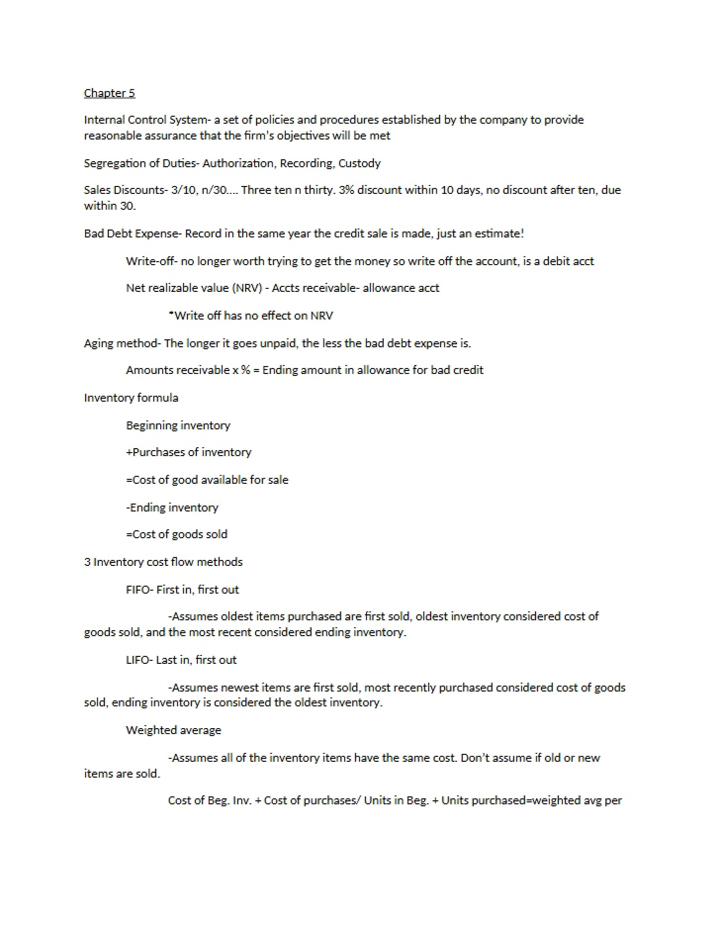 Chapter Five