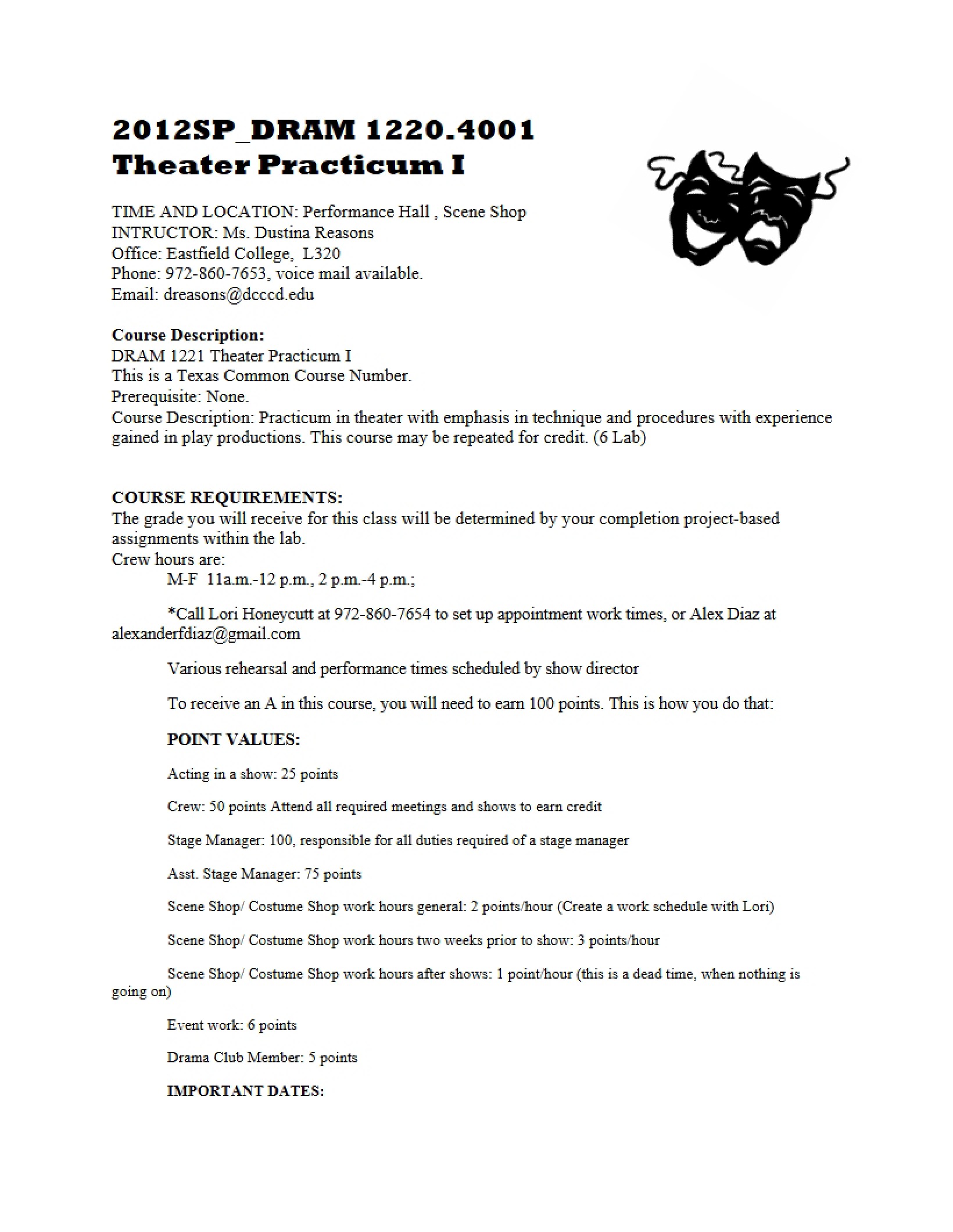 Syllabus