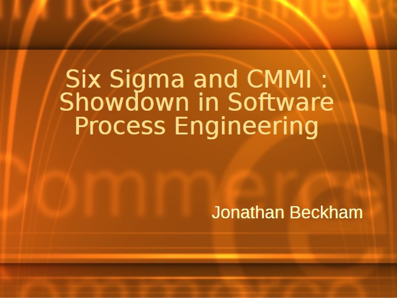 Software Process Engineering Showdown