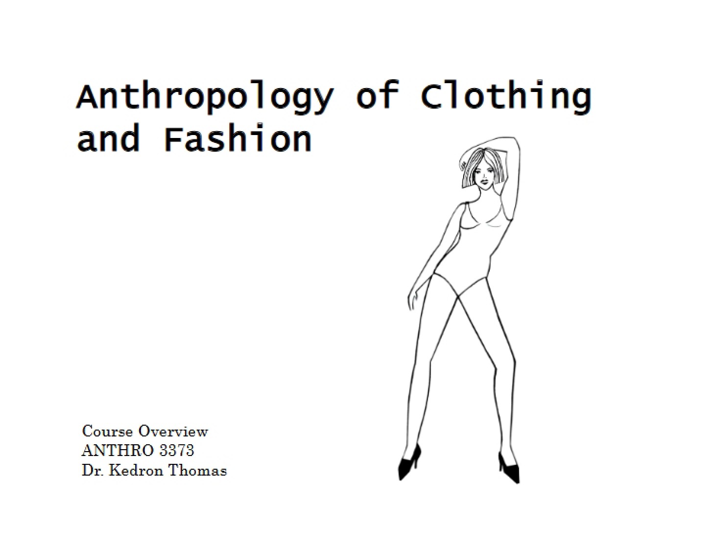 Course Overview Week One (CF)
