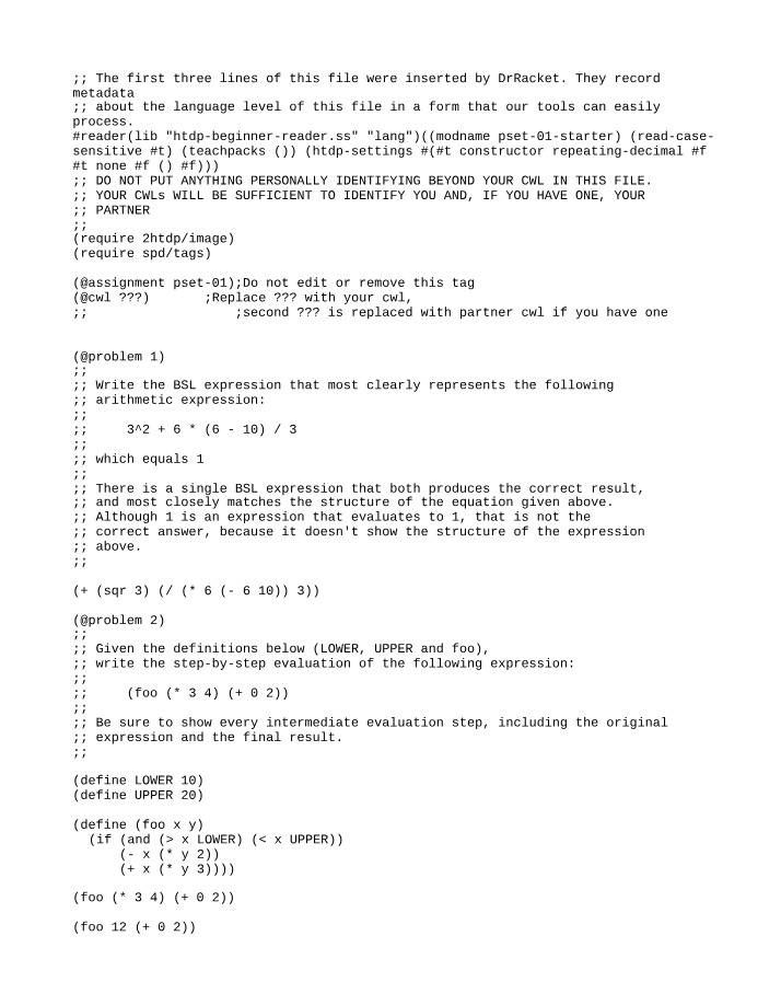 CPSC 110 - Problem Set 01 Starter
