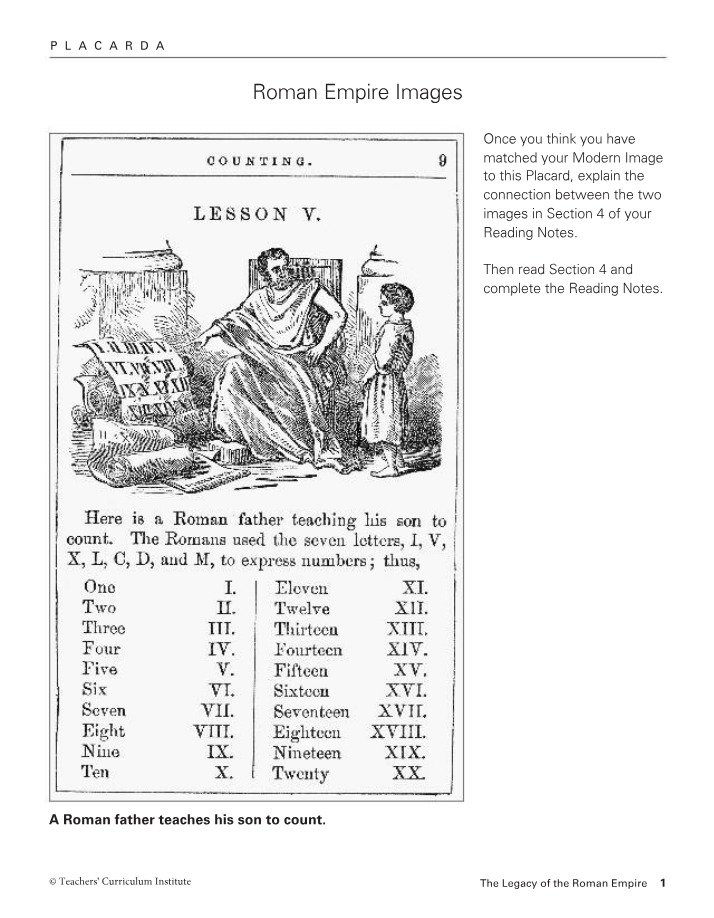 Images of the Roman Empire