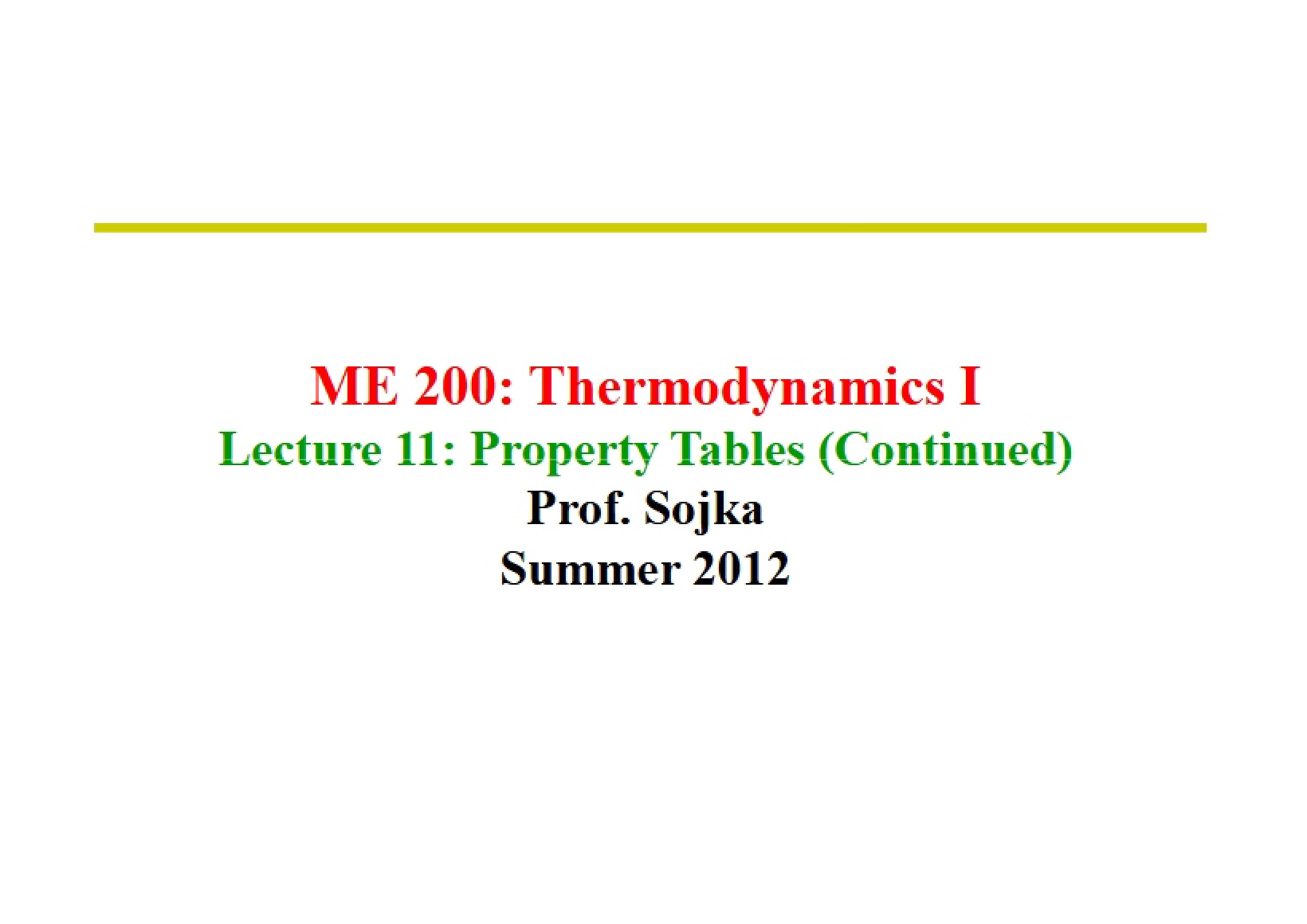 Lecture Eleven Materials