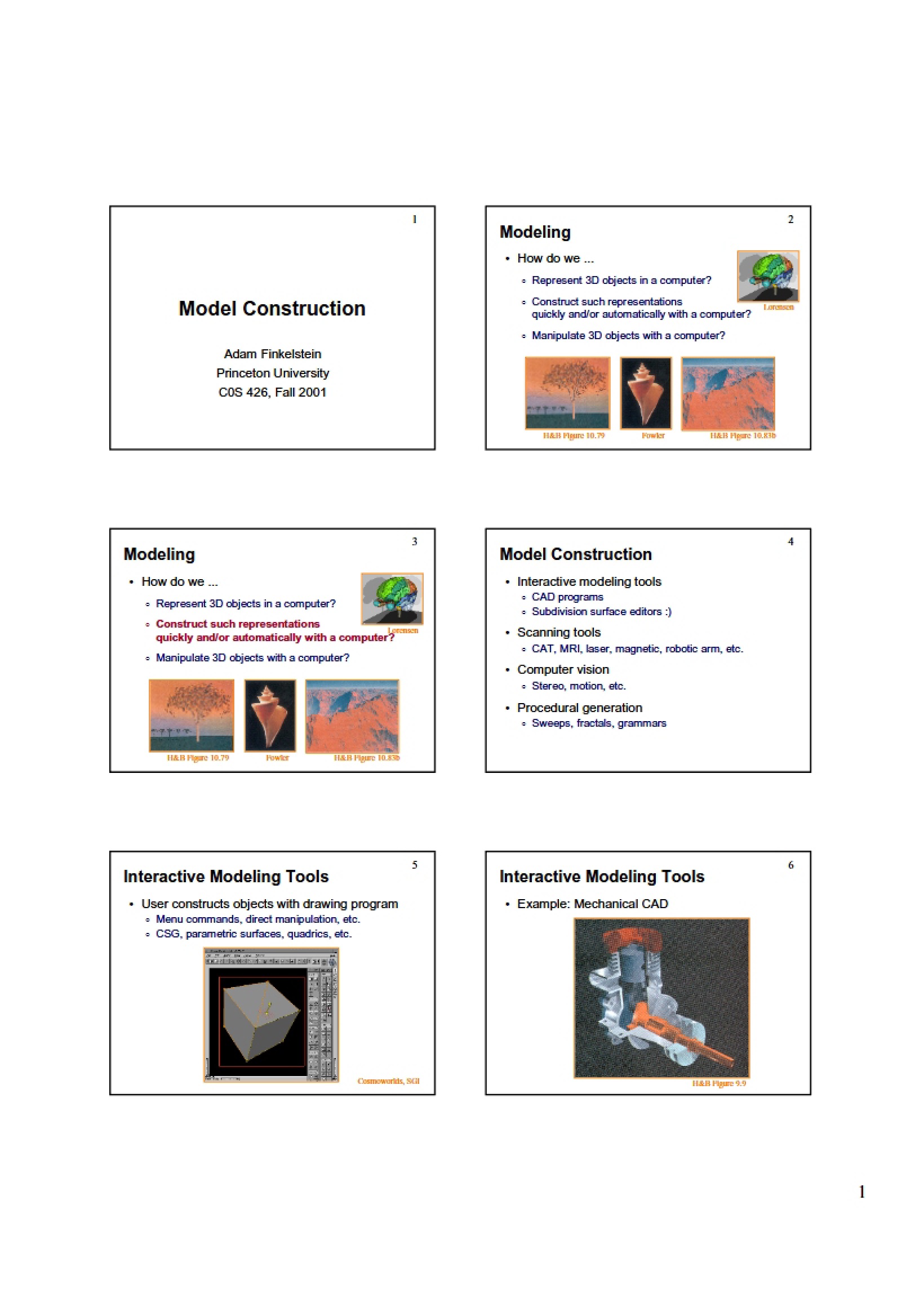 Constructing Models