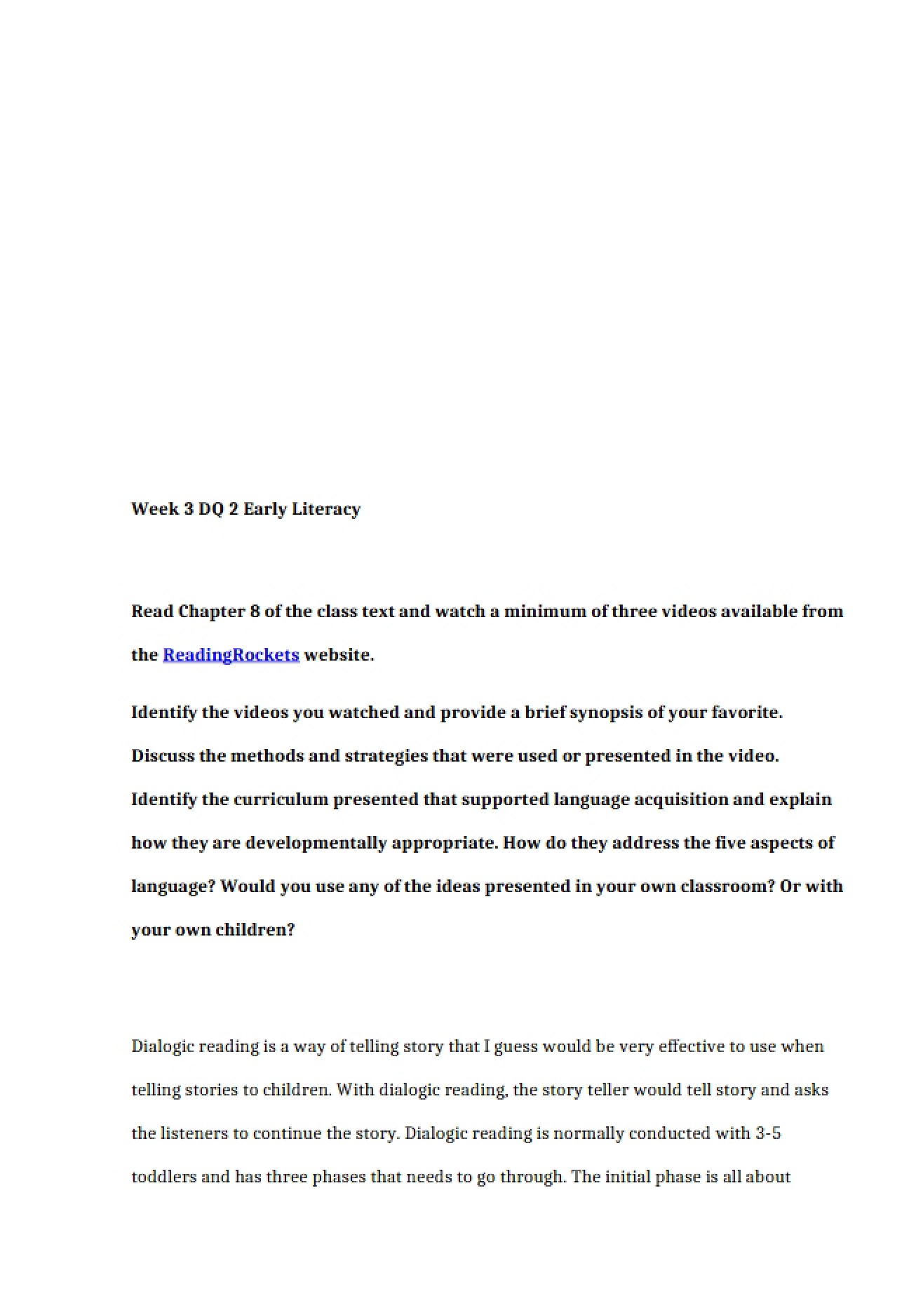 Essay Draft