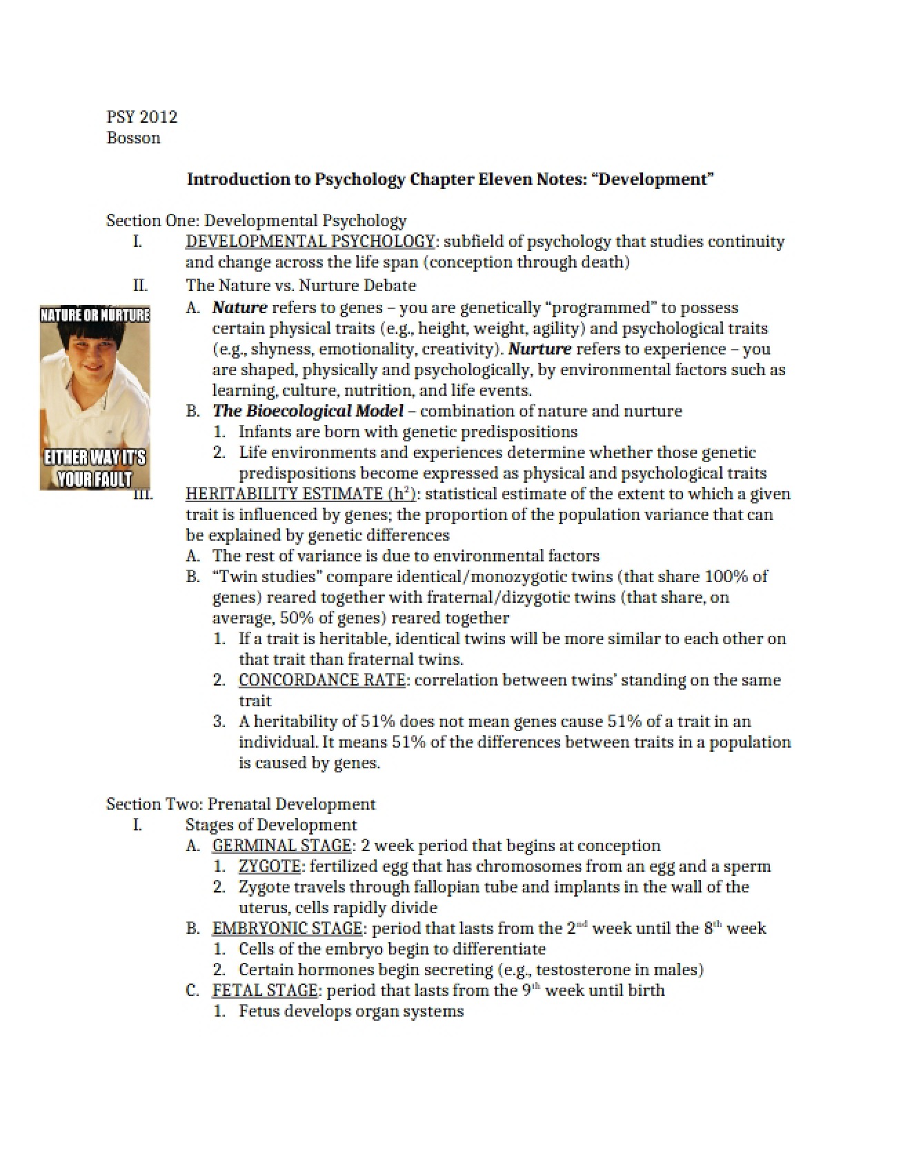 Psychology 101 Introduction