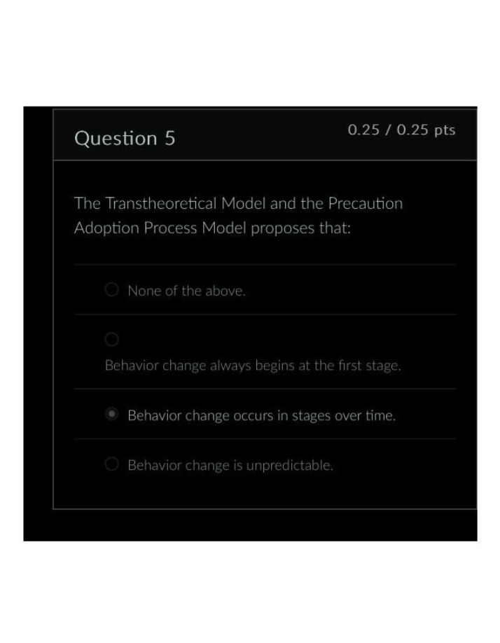 HSC 4631 - Practice Question 5
