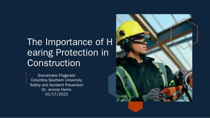 Importance of Hearing Protection in Construction