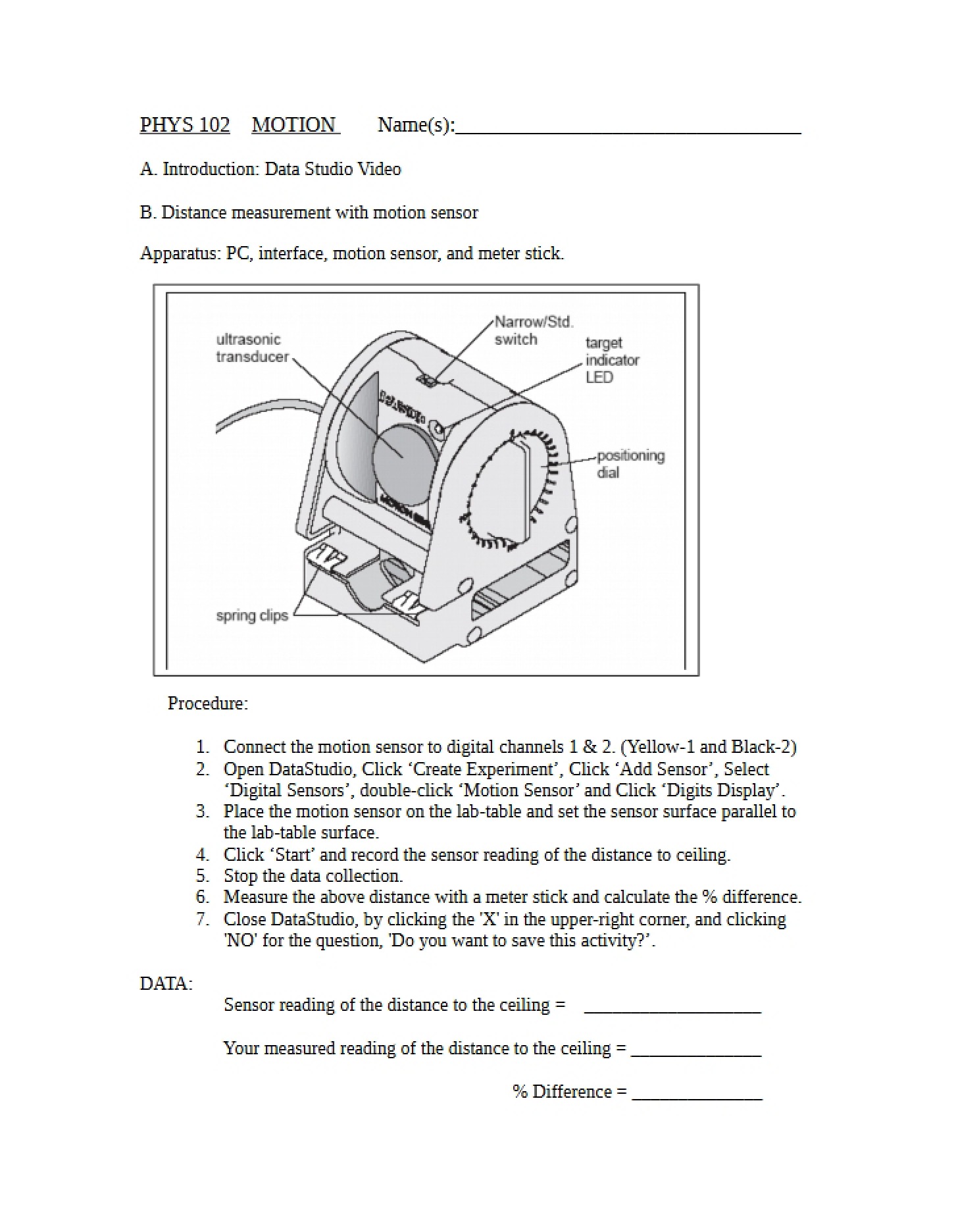 Motion Analysis