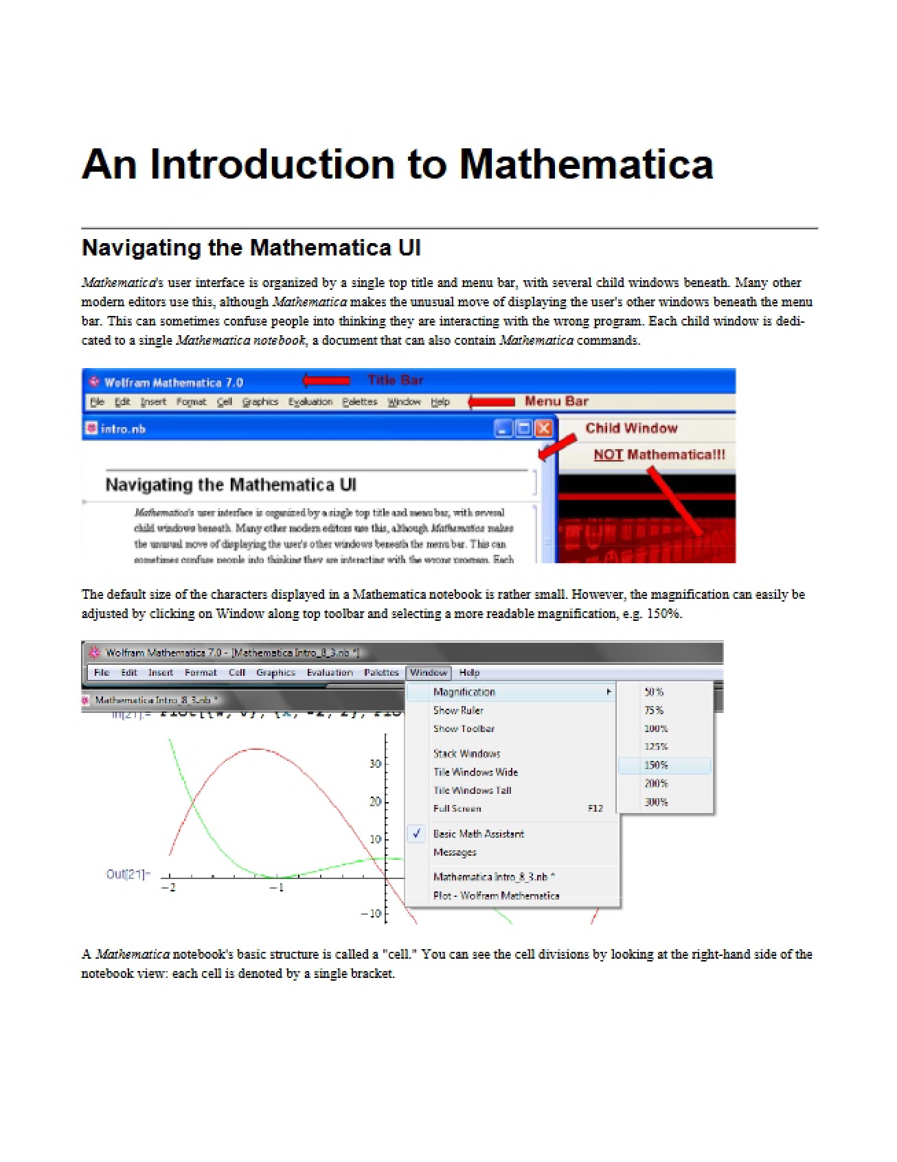 Mathematica Introduction