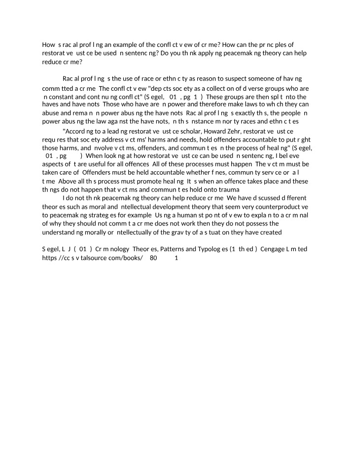 SOCI321 - Discussion 12