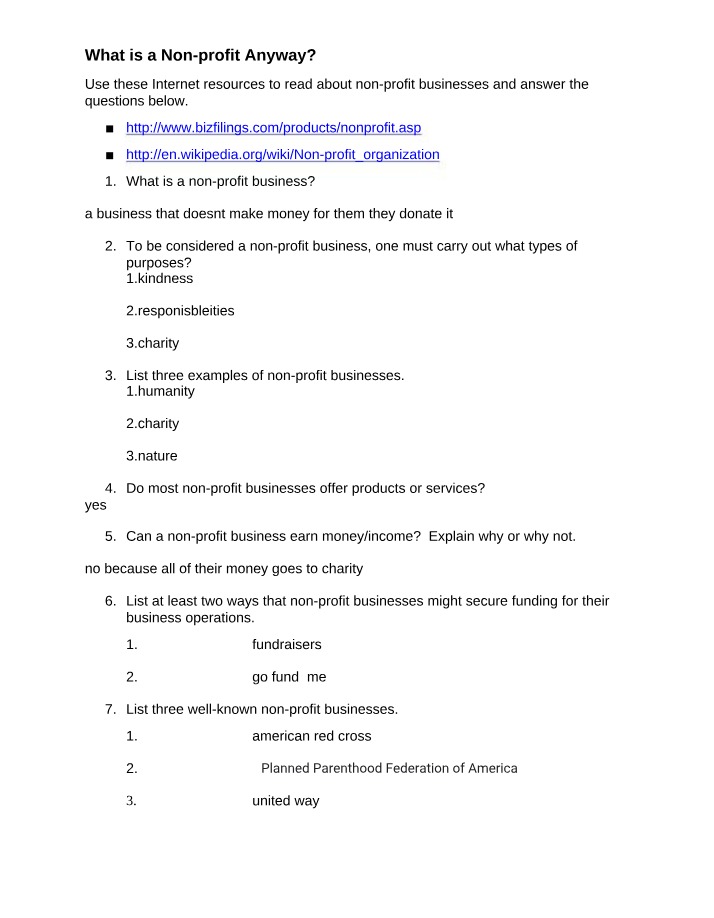 What is a Non-profit