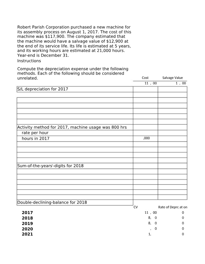 Chapter 11 Workbook