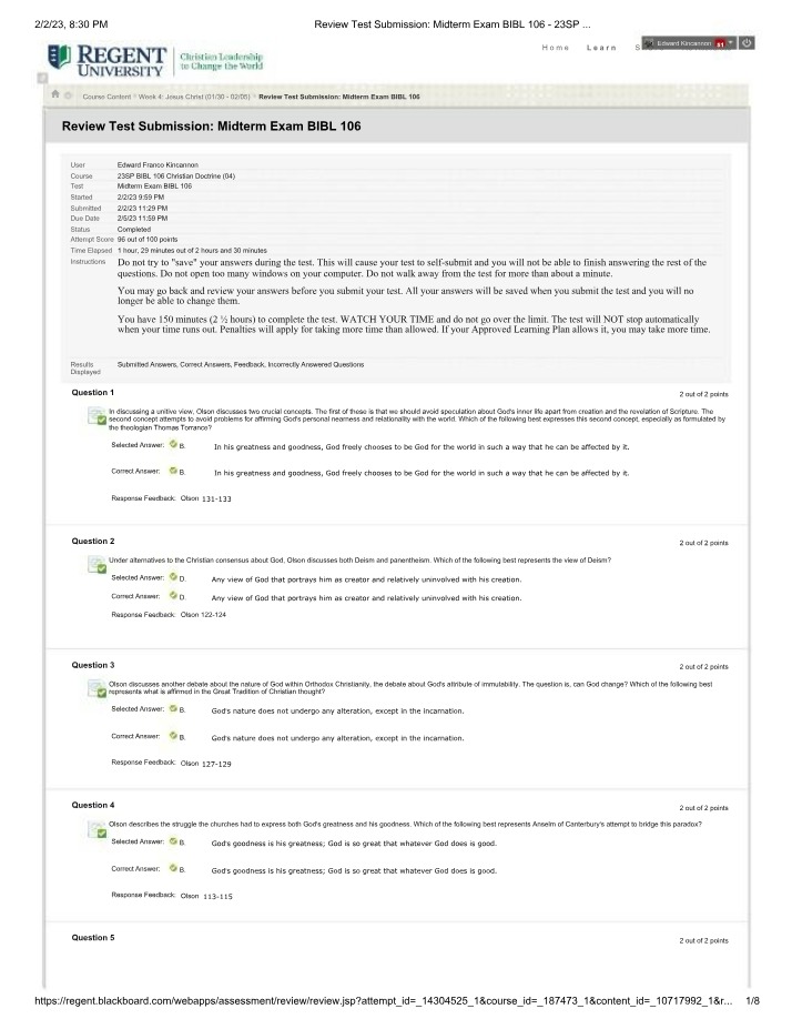 BIBL 106 Midterm Exam