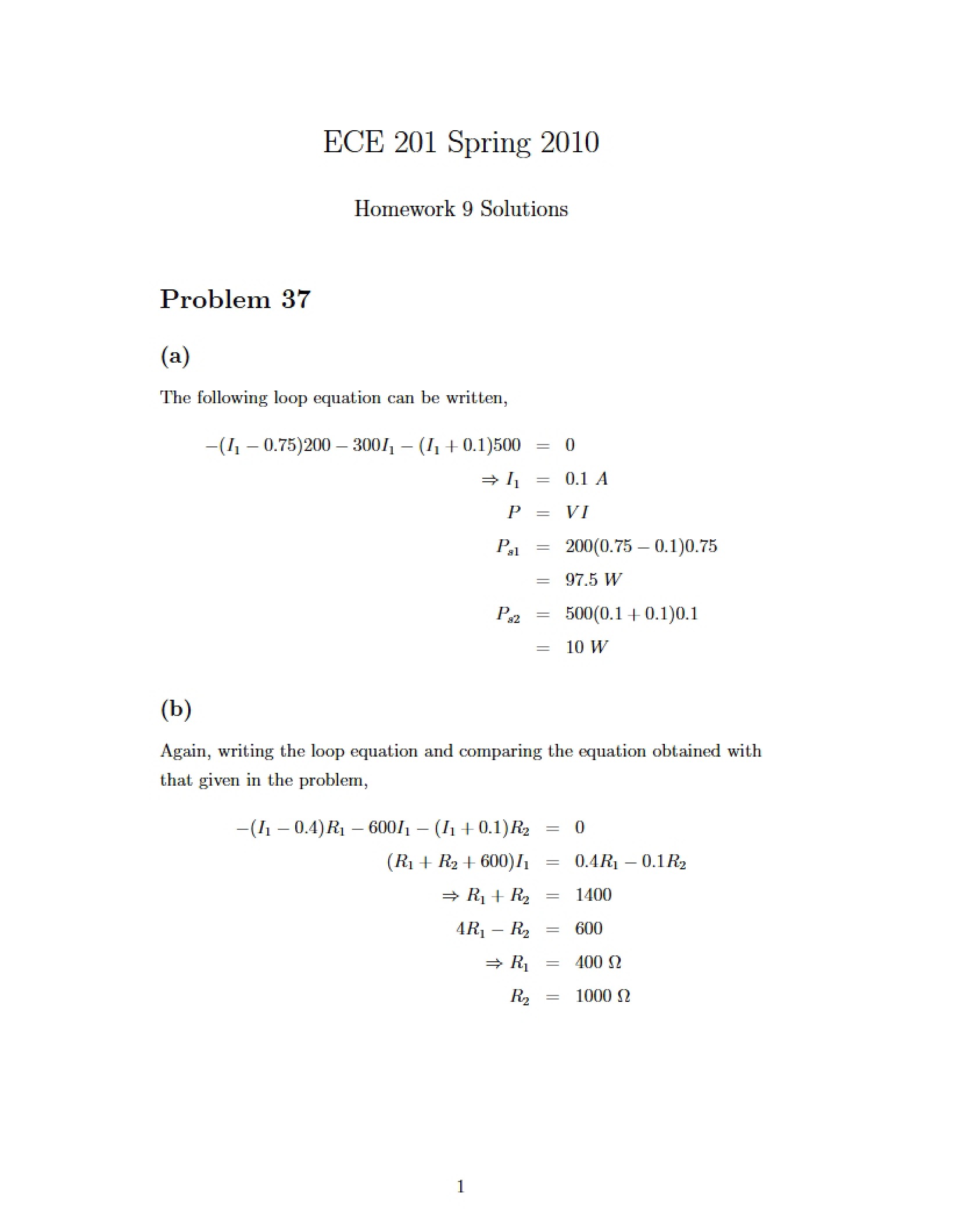 Assignment 9