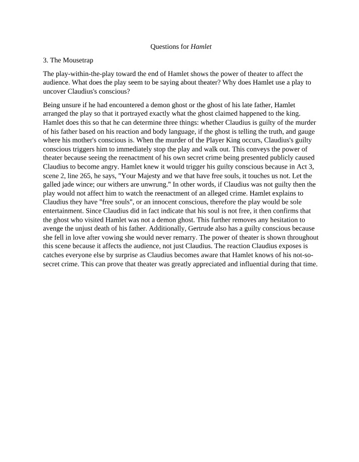 Written Assignment 4 for ENGL 2321