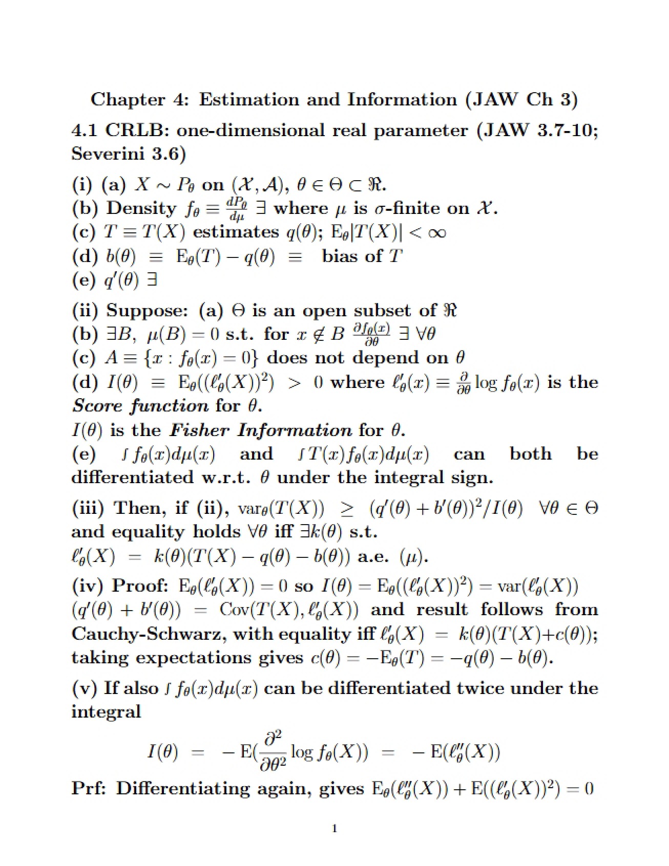Information and Estimation
