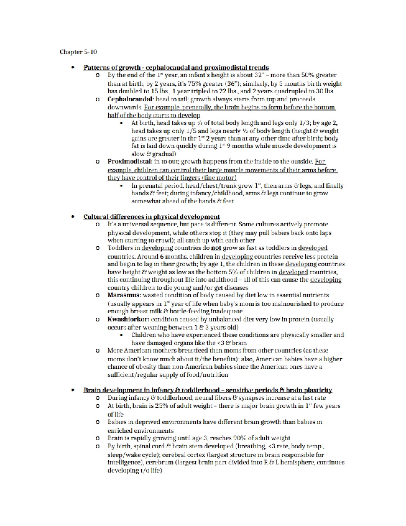 Course Notes (Part 1)