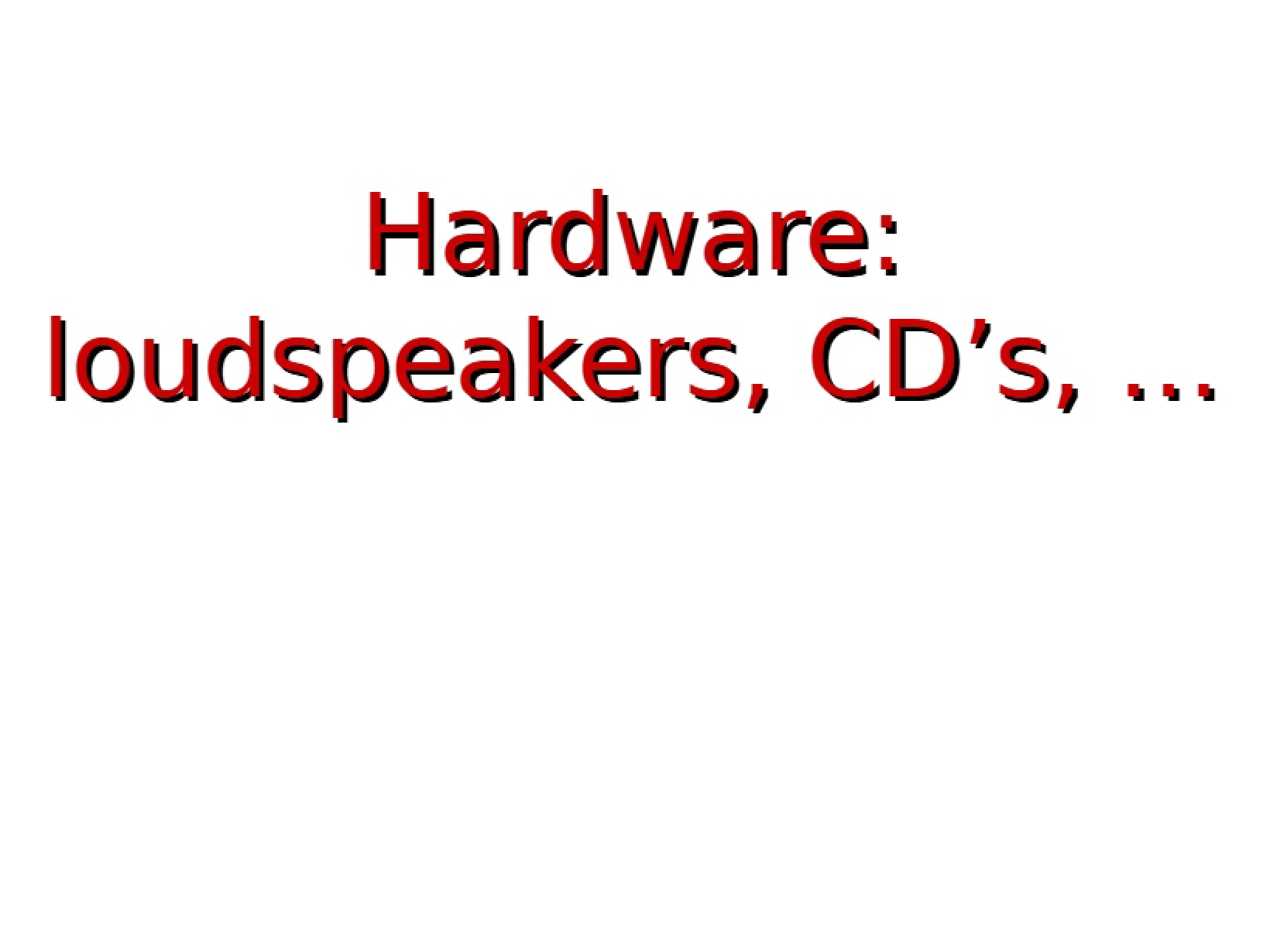Music Physics Hardware