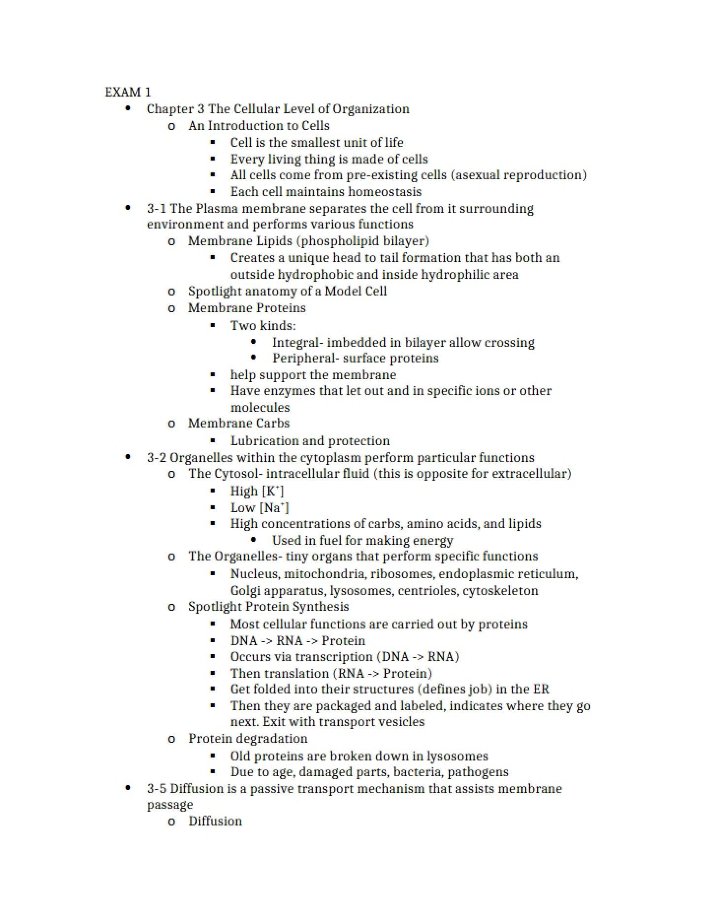 Assessment I