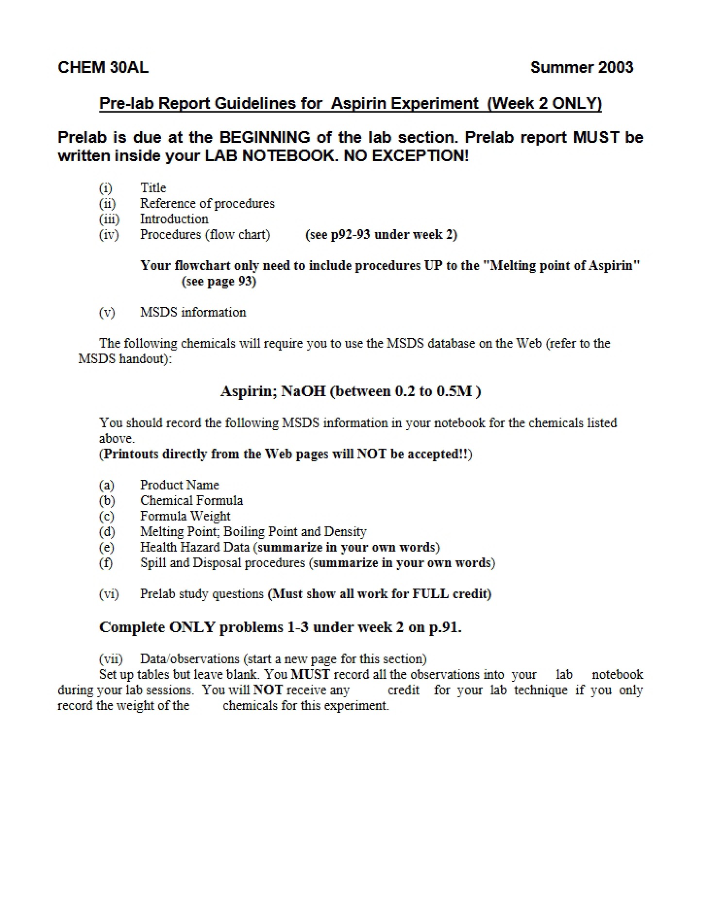 Instructional Guidelines (10)