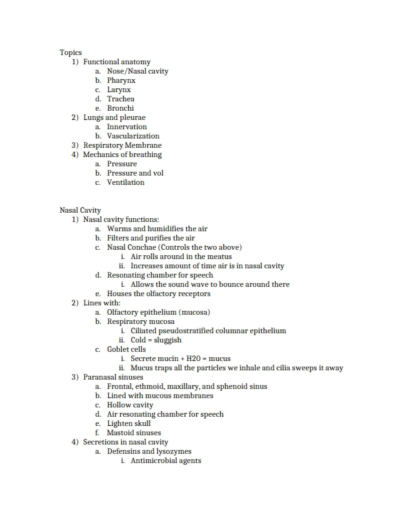 Introduction to Functional Anatomy