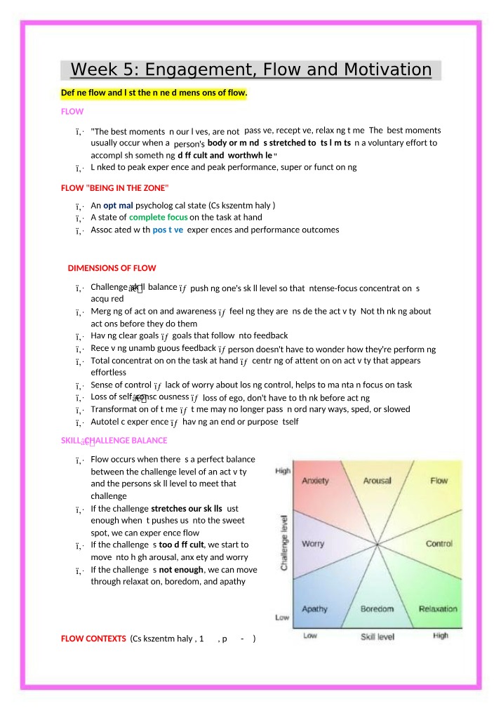 Understanding Flow - Definition and 9 Dimensions