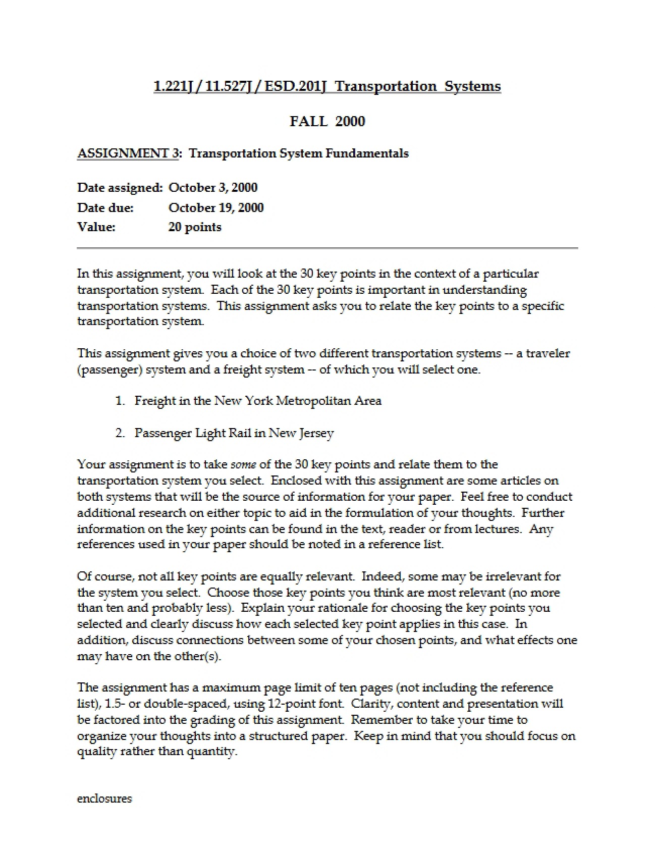 Assignment