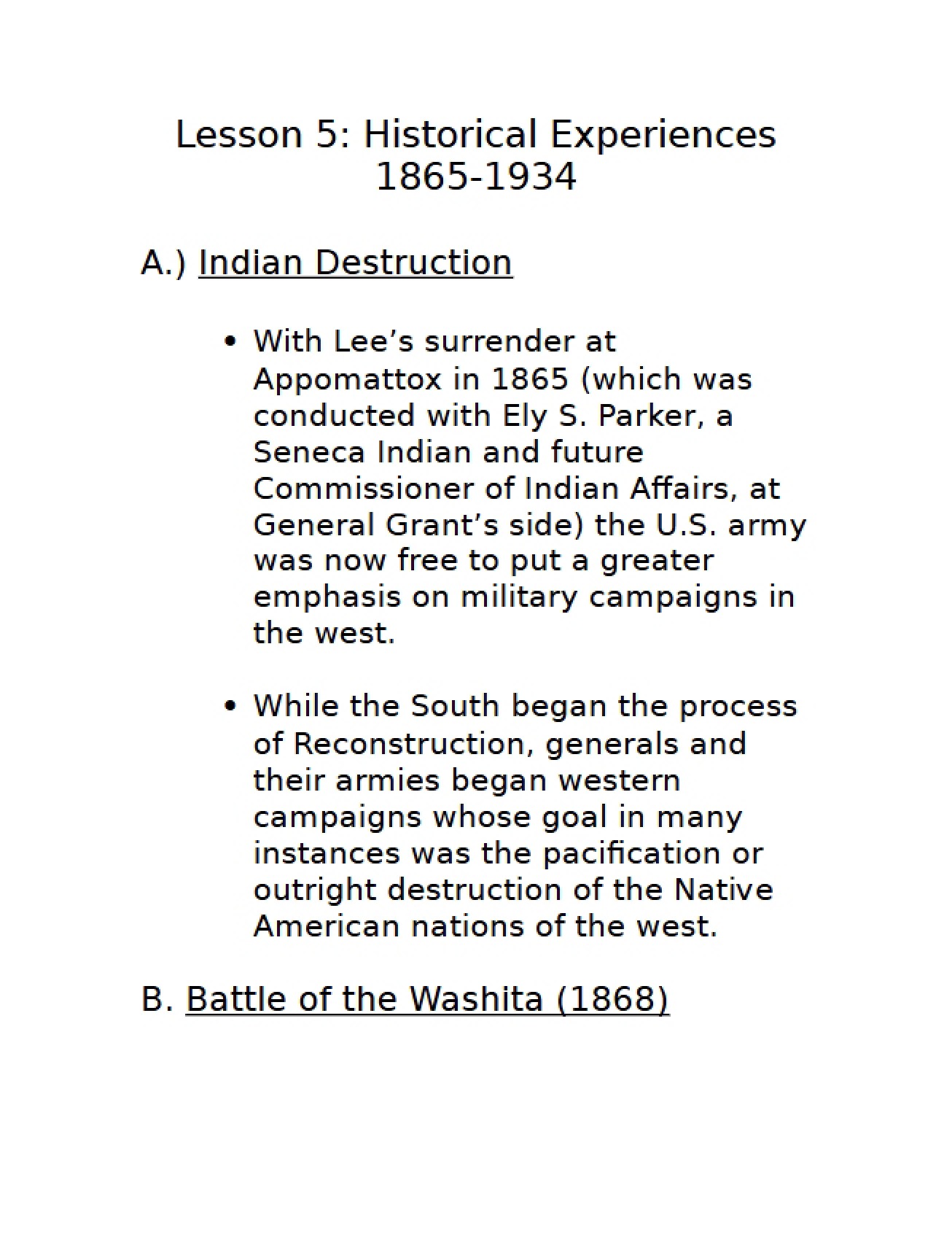 Lecture Record Fifth Lesson