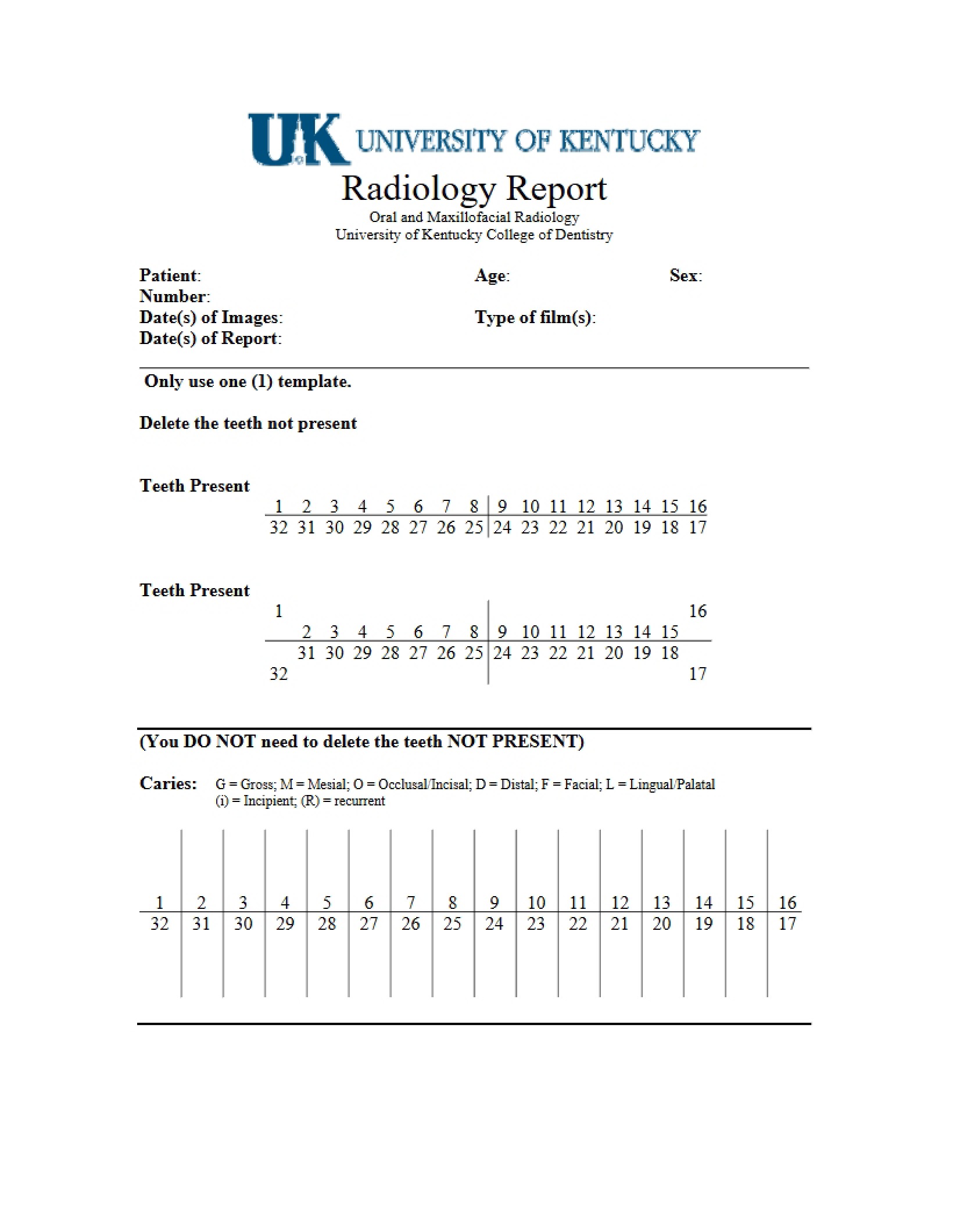 Report on Radiology
