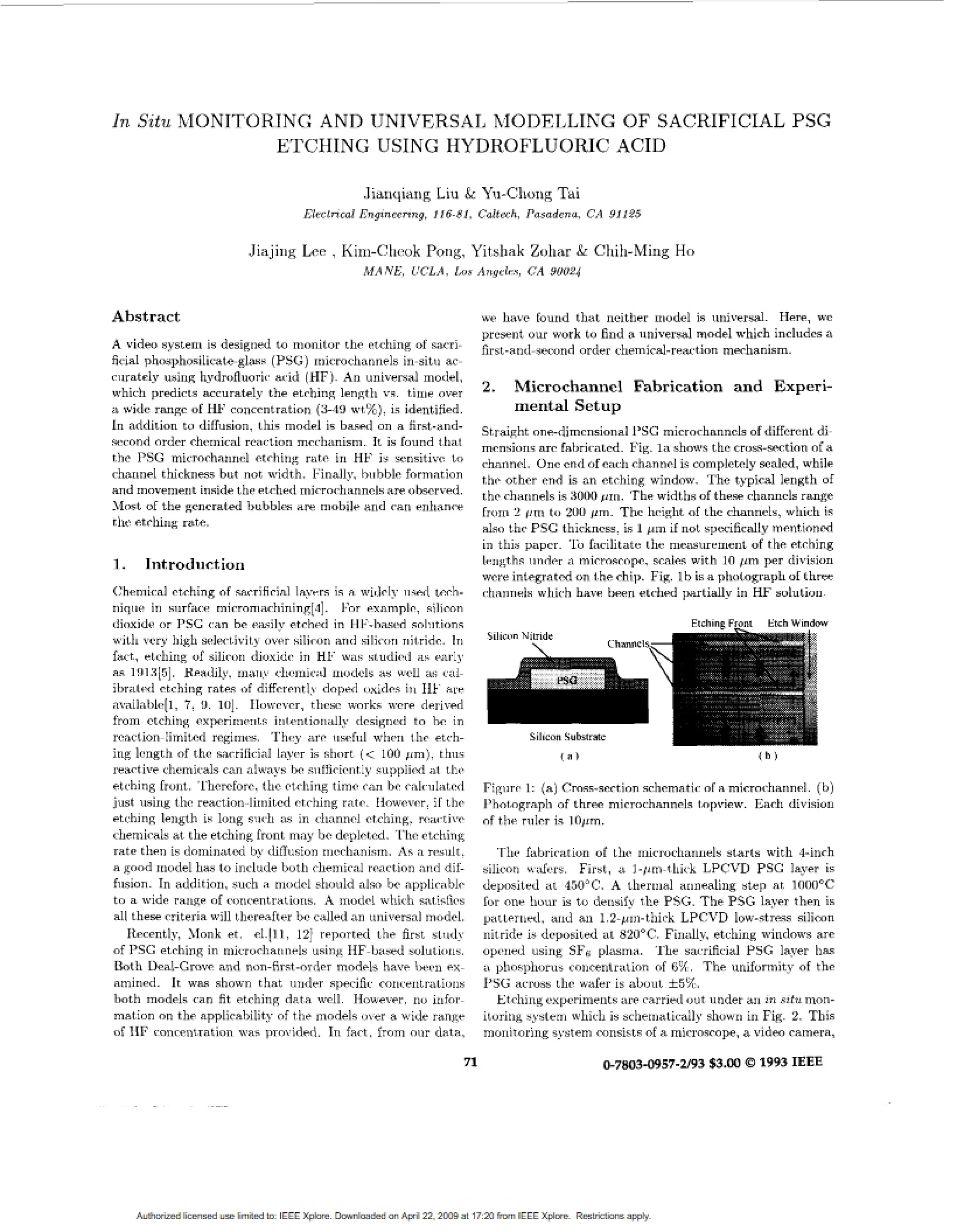 Universal Modeling and Monitoring
