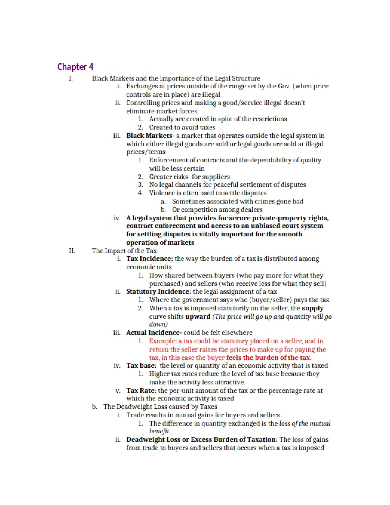 Fourth Chapter of Macroeconomics