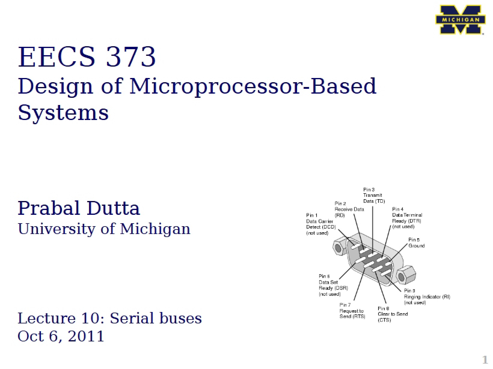 Microprocessor Based Systems Design 1