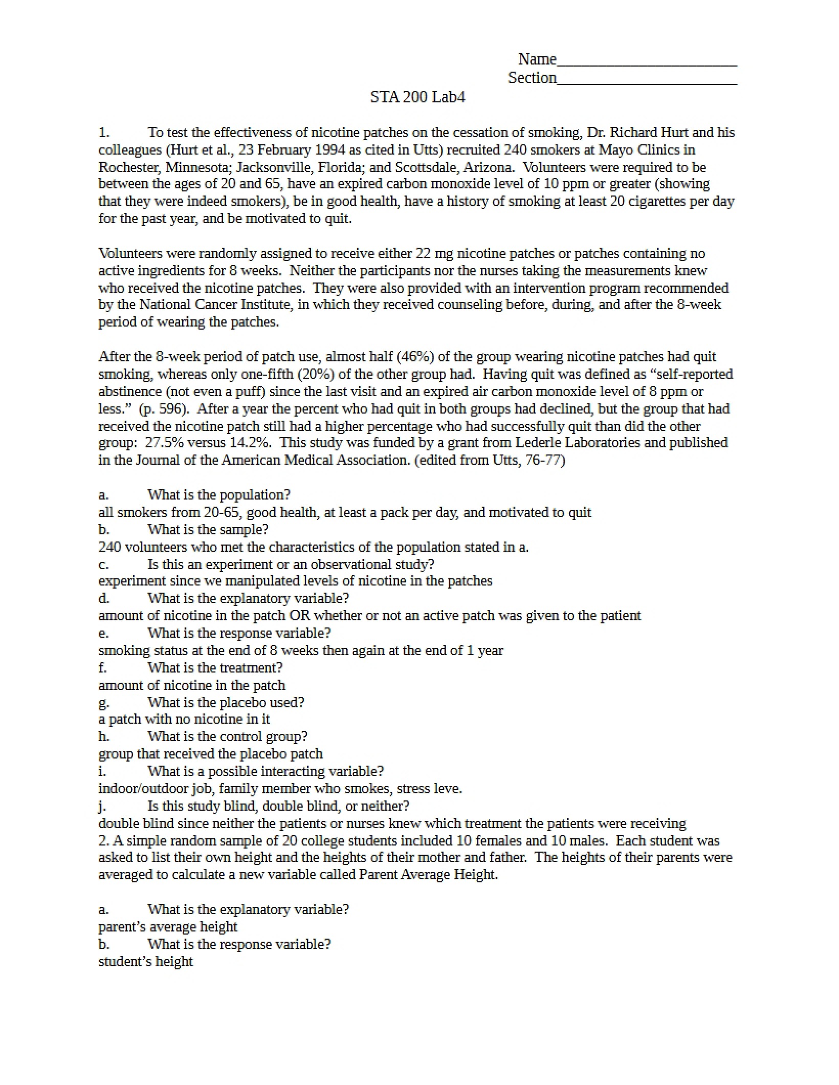 Fourth Lab Assignment
