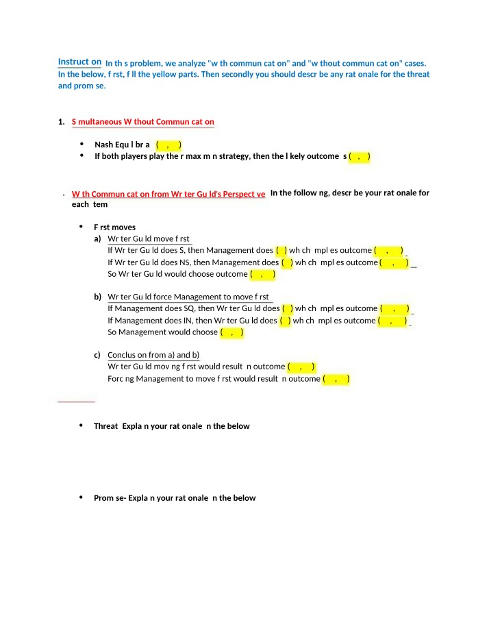 Writing and Management Guide