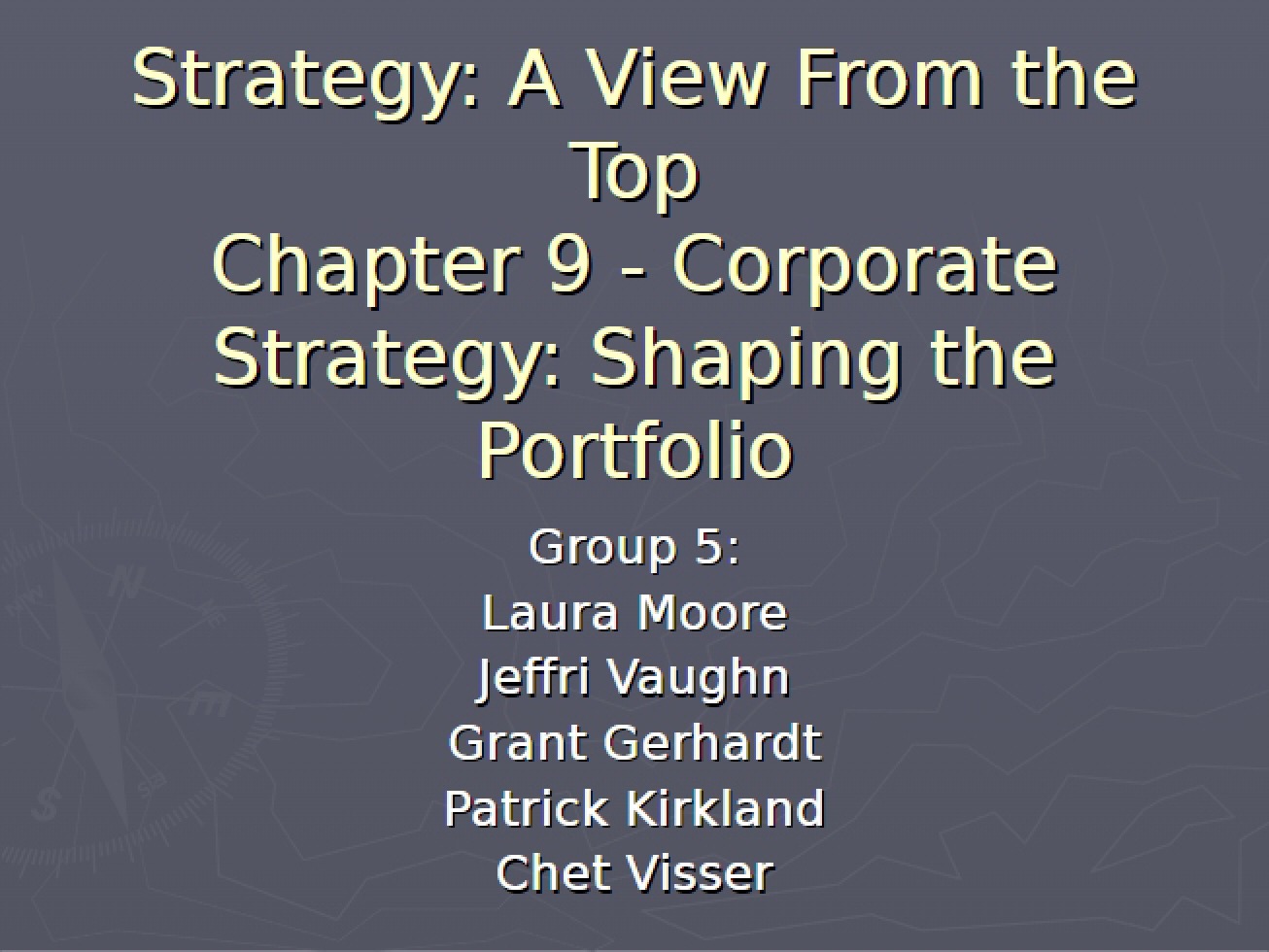 Corporate Strategy