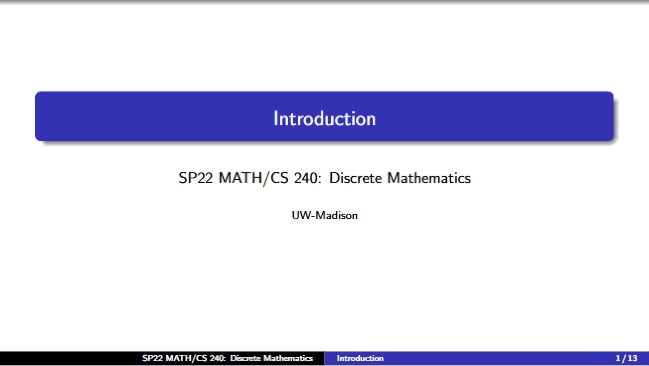 Course Introduction