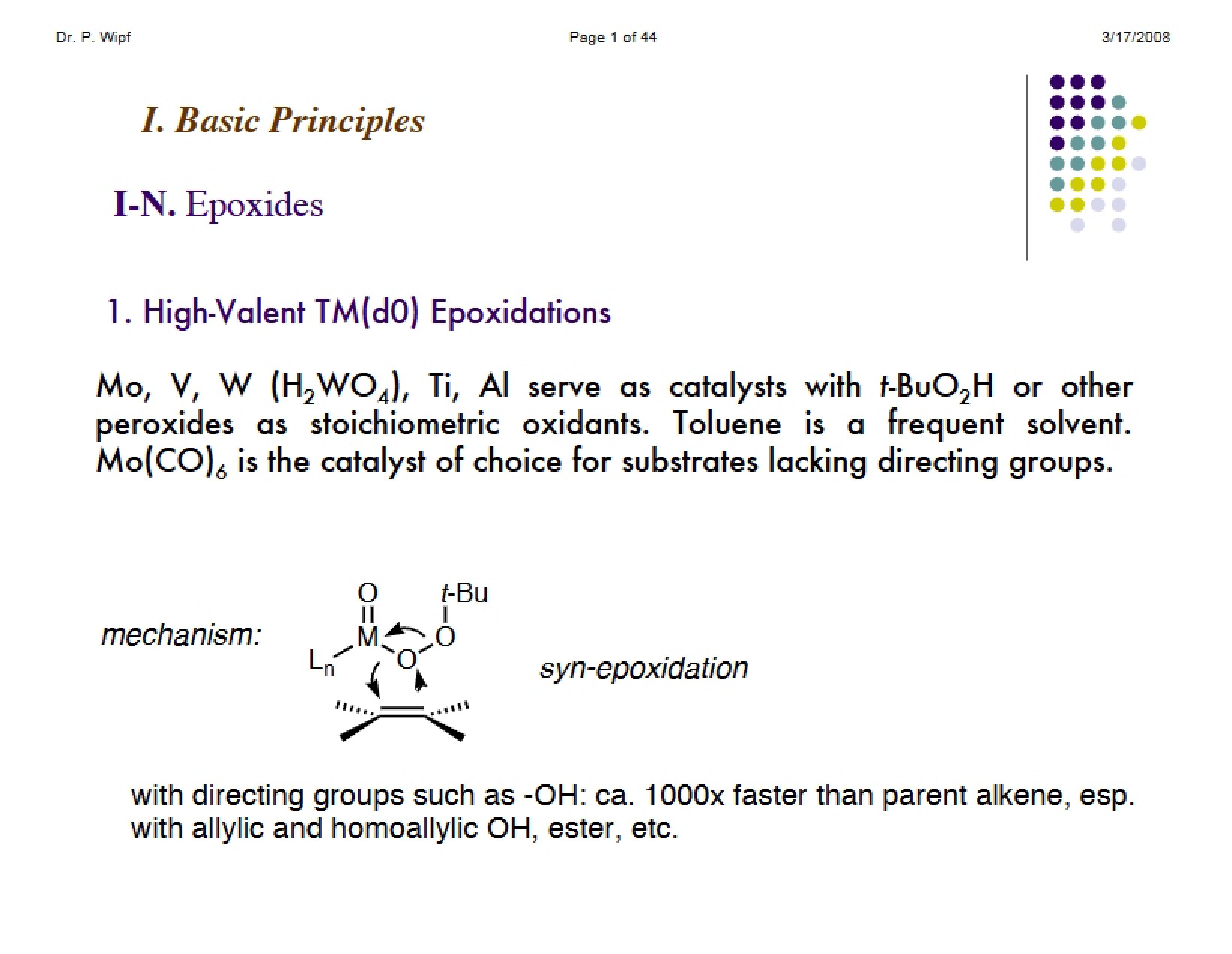 Principles Basics