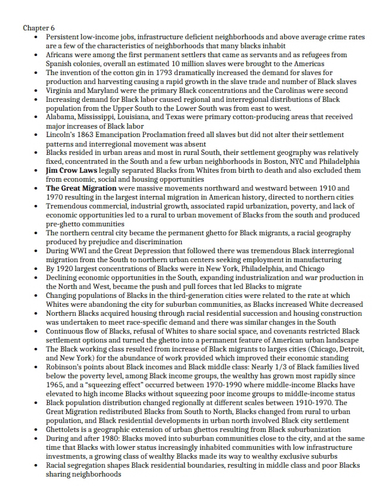 Understanding Persistent Lows in Geography Chapter Six