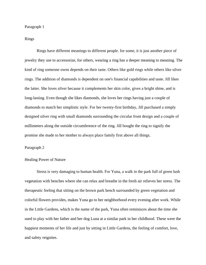 Writing Assignment for Week 3