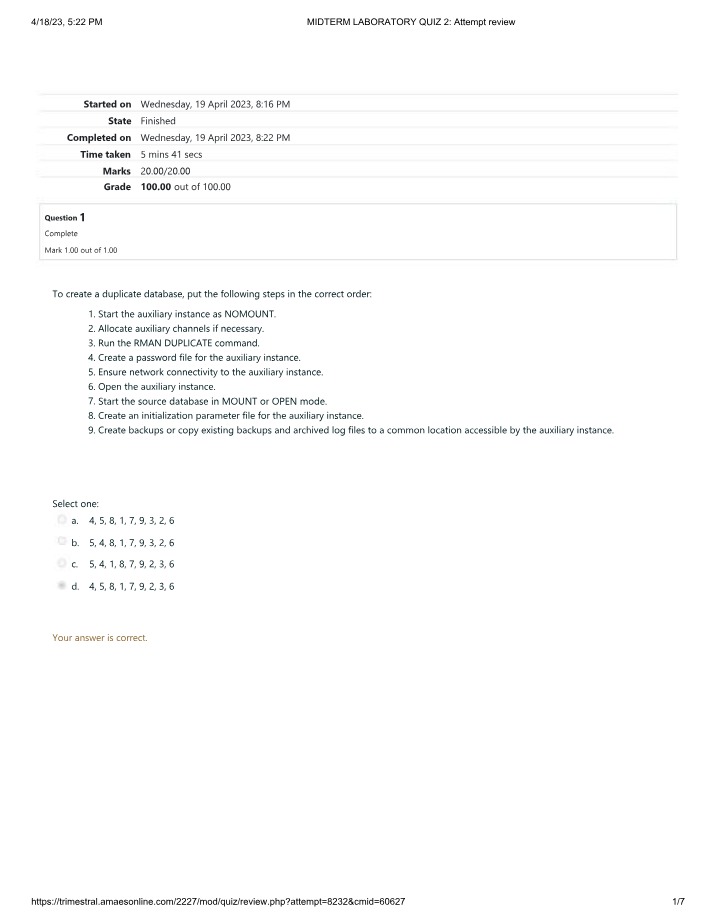 Midterm Lab Quiz 2