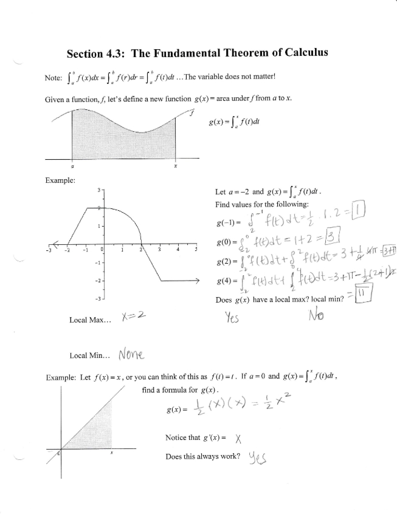 Material from Section 4.3